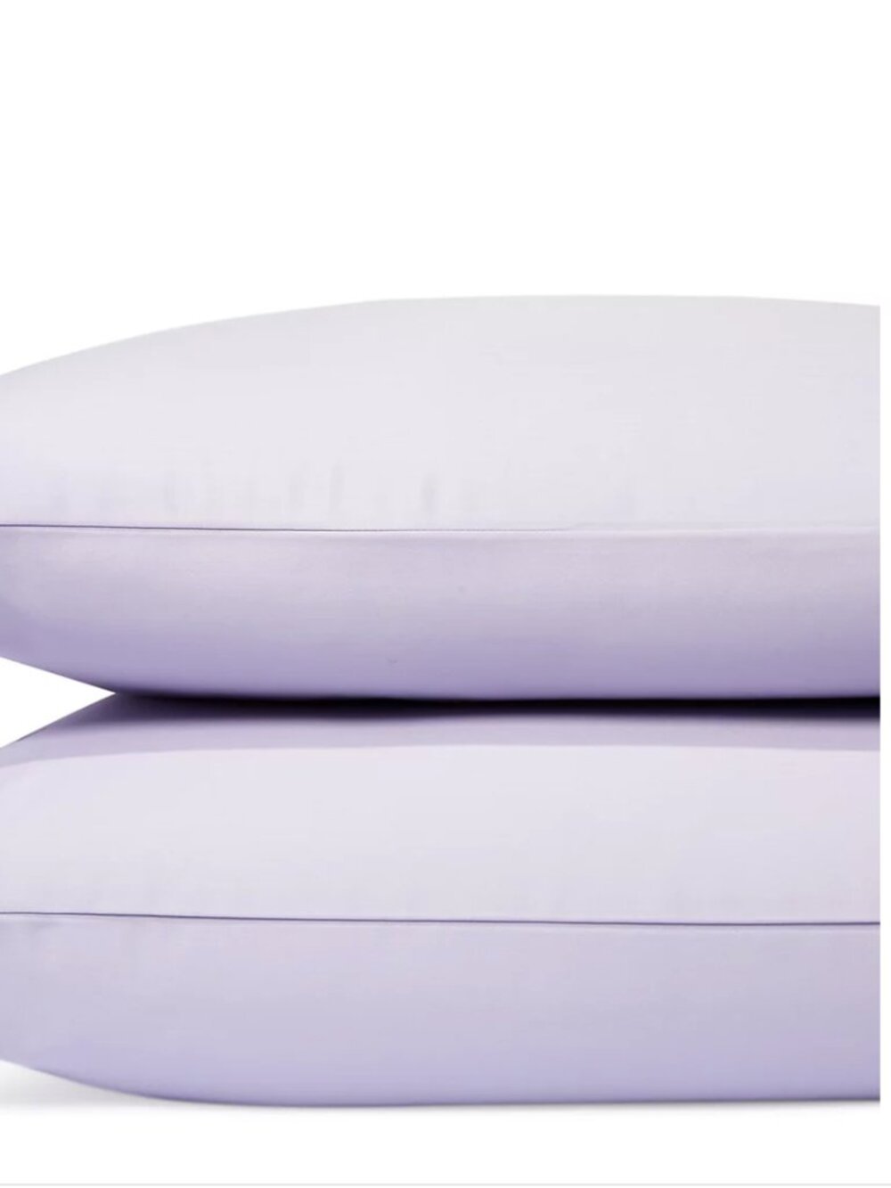 Set of 2 Sky standard pillow shams in orchid purple